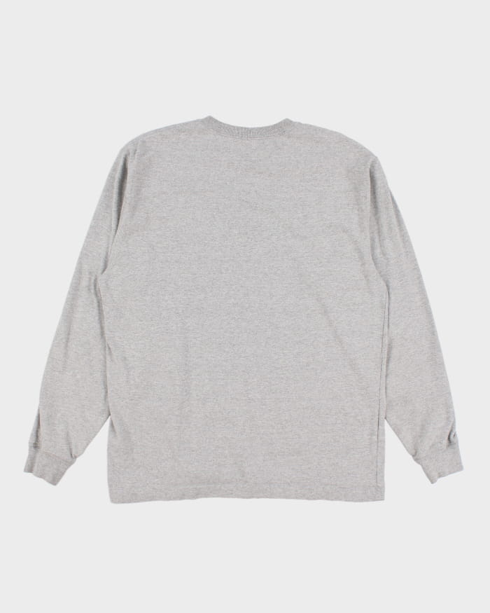 Carhartt Grey Long Sleeve T-Shirt - M