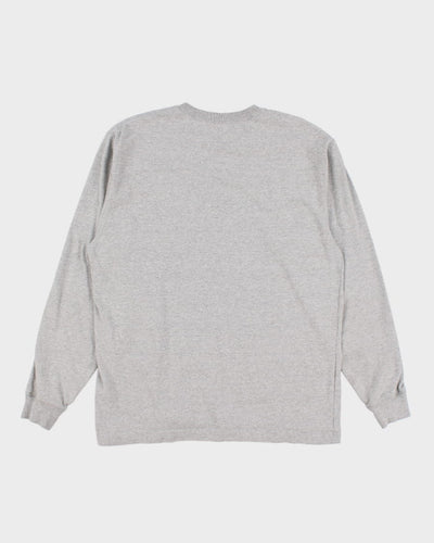 Carhartt Grey Long Sleeve T-Shirt - M