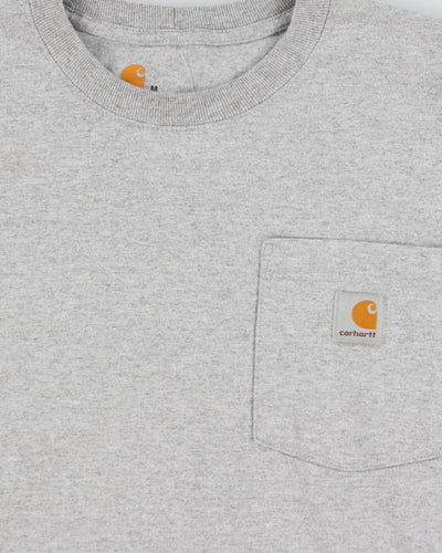 Carhartt Grey Long Sleeve T-Shirt - M