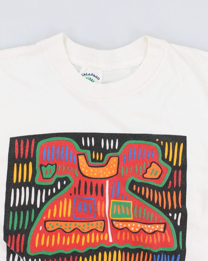 Vintage 90s Single Stitch Panama Graphic T-Shirt - L
