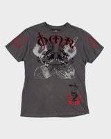 Y2K 00s Embroidered Graphic T-Shirt - L