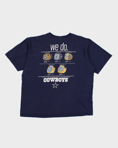 Reebok NFL Dallas Cowboys Super Bowl Championship Rings T-Shirt - XL