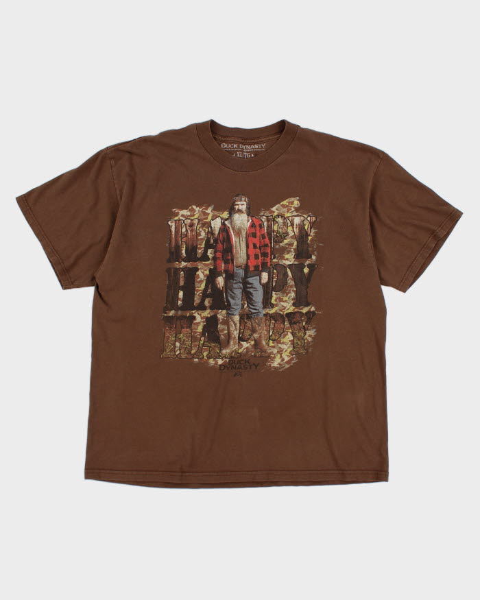 00s Duck Dynasty Graphic T-Shirt - XL