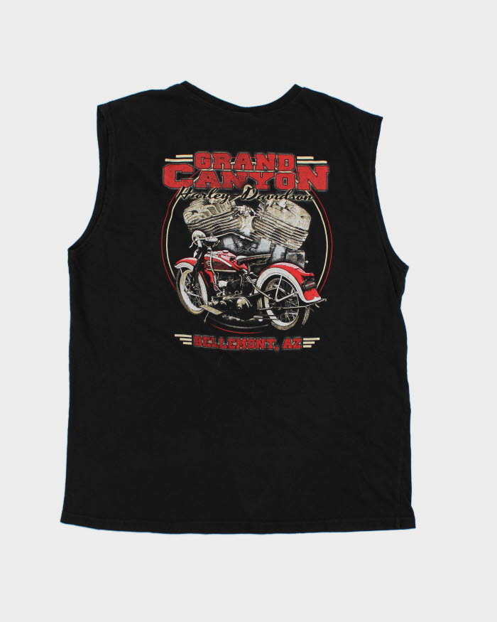 00s Harley Davidson Graphic Muscle Tee - XL