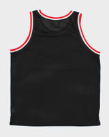Men's Black Stussy Basketball Jersey - L