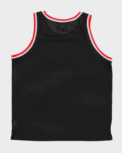 Men's Black Stussy Basketball Jersey - L