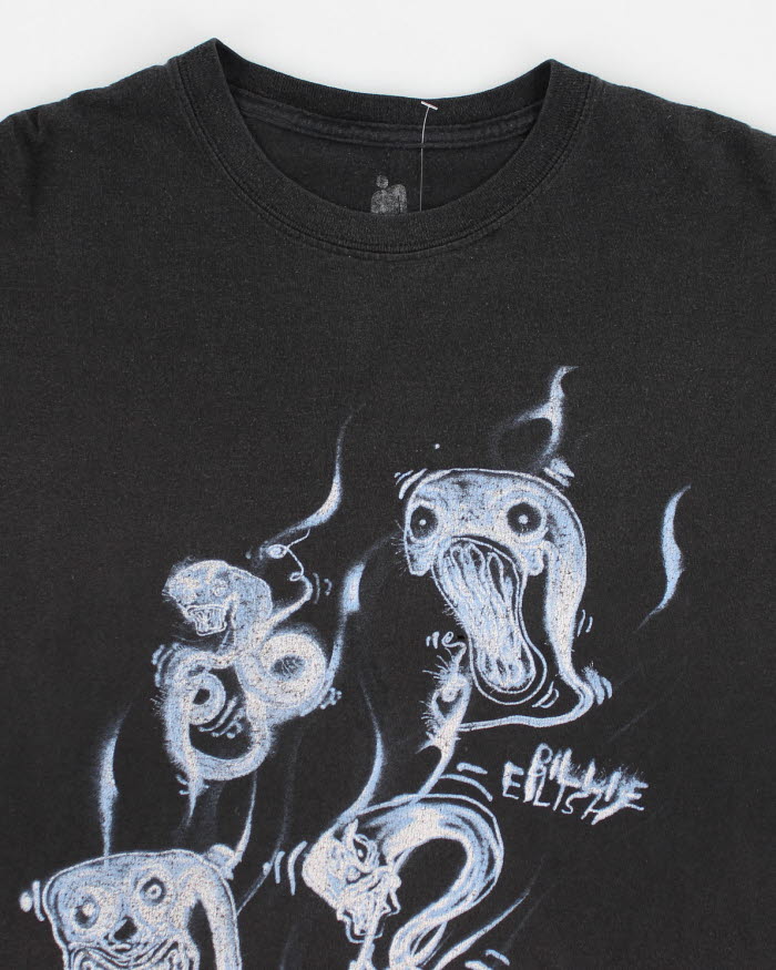 Billie Eilish Ghost Graphic Tour T-Shirt - L