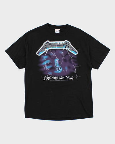 Vintage 2007 Metallica Ride the Lightning T-Shirt - L