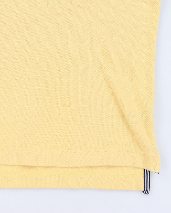 Vintage Nautica Yellow Polo Shirt - S