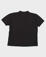 Vintage Men's Black Lacoste Polo Shirt - L