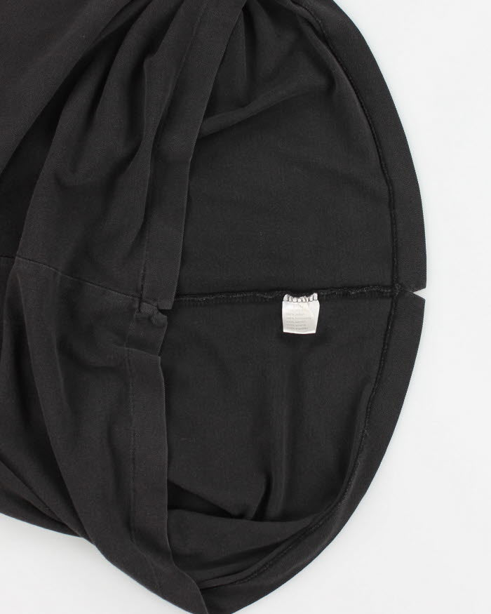Vintage Men's Black Lacoste Polo Shirt - L