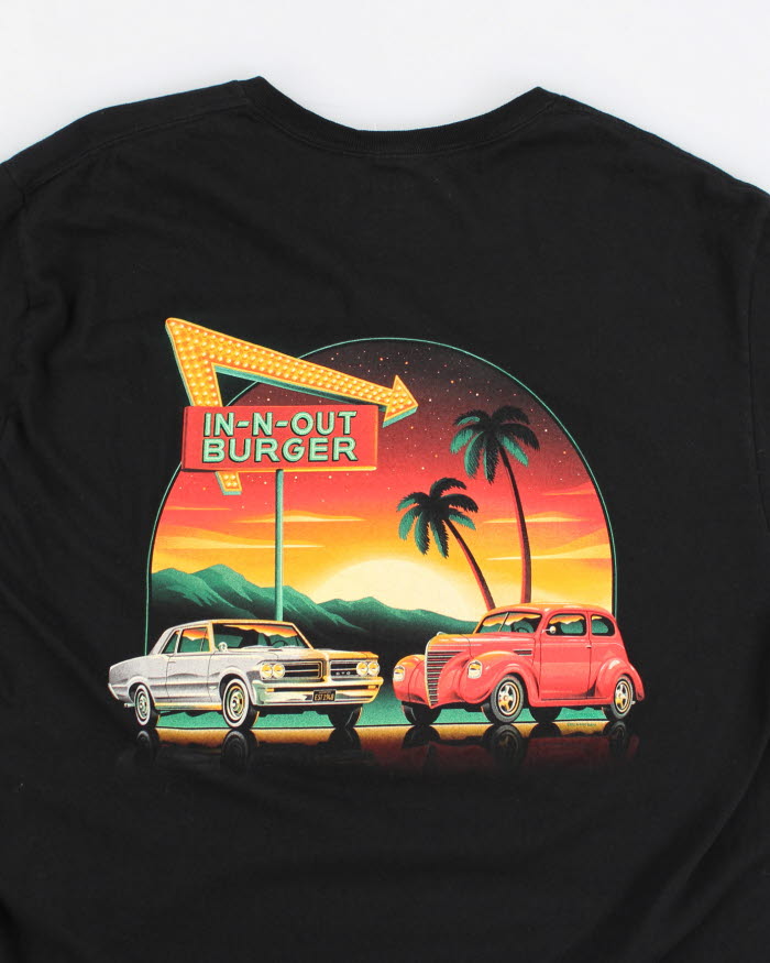 In-N-Out Black T-Shirt - XL