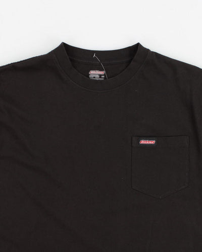 Vintage 90s Dickies Black T-Shirt - L