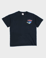 Mens Navy Graphic T-Shirt - M