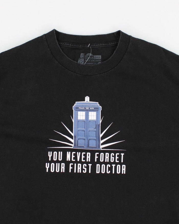 00s Doctor Who Graphic T-Shirt - L