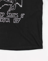 Led-Zeppelin Black Graphic Band T-Shirt - M