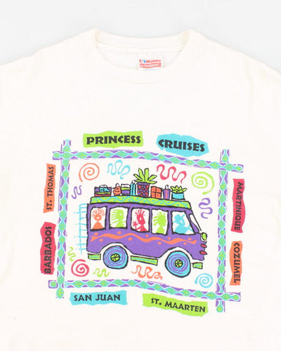 Vintage 90s Single Stitch Princess Cruises Graphic T-Shirt - L