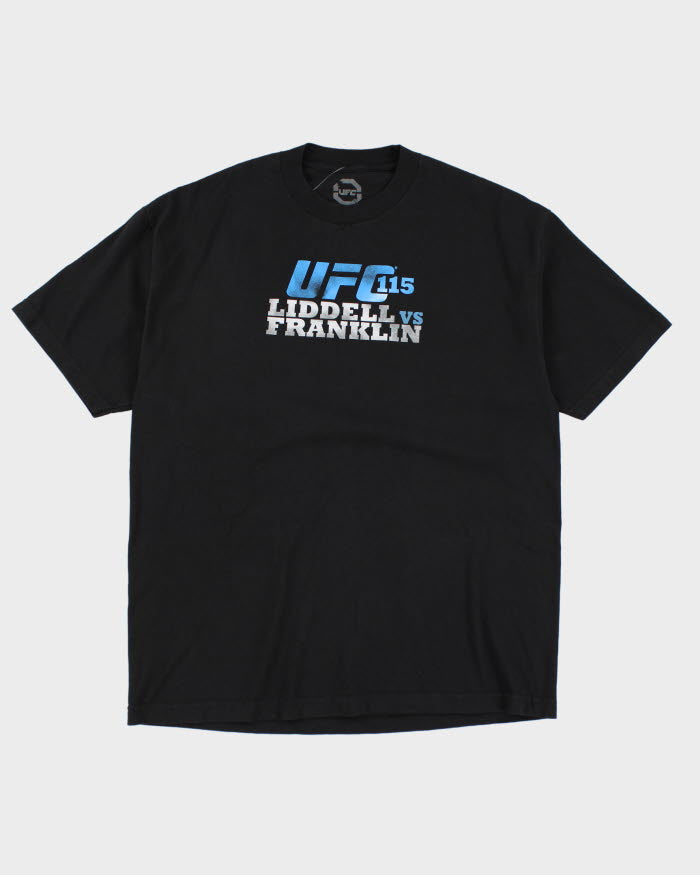 UFC 115 Liddell Vs. Franklin Black T-Shirt - XL