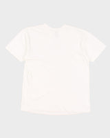 Y2K 00s DC White Logo T-Shirt - L