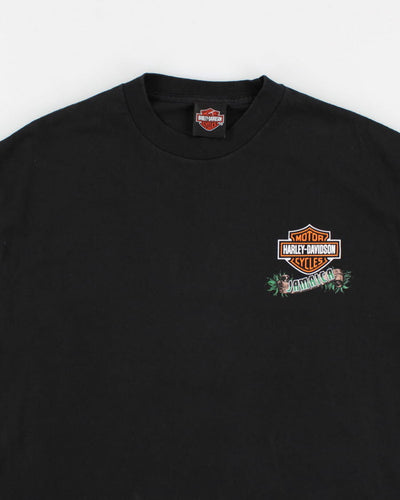 Vintage 90's Harley Davidson Jamaica Graphic T-Shirt - L