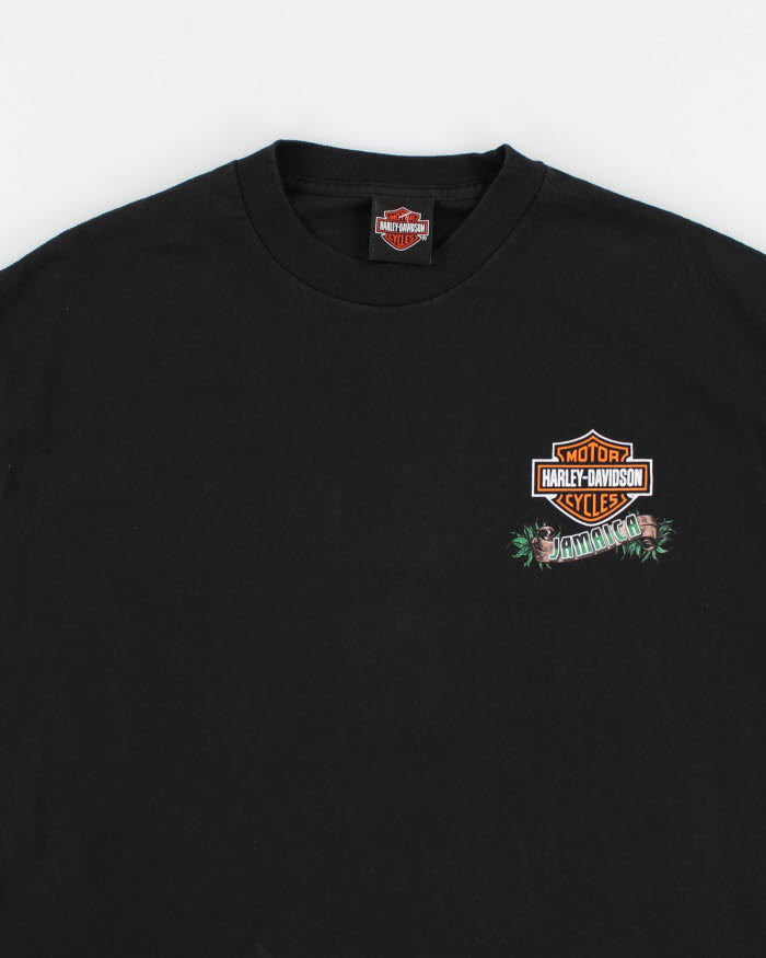 Vintage 90's Harley Davidson Jamaica Graphic T-Shirt - L