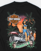 Vintage 90's Harley Davidson Jamaica Graphic T-Shirt - L