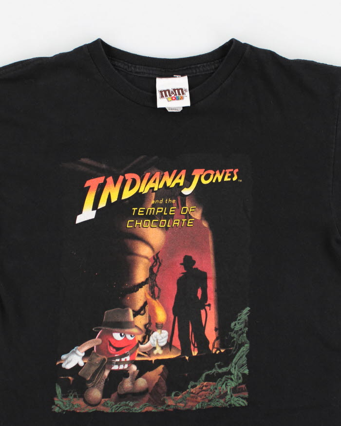 Vintage M&M Indiana Jones Comedy T-Shirt - S
