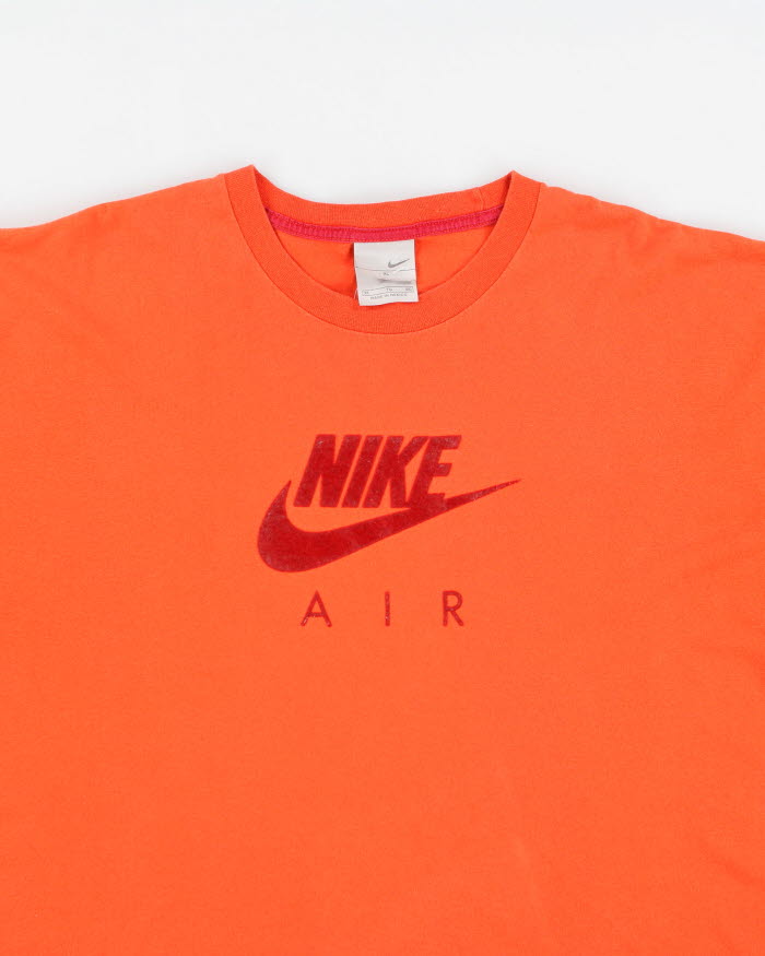 Vintage Y2K Nike Centre Logo T-Shirt - XL