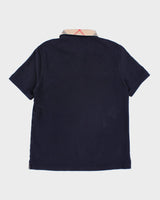 Vintage Y2K Burberry Nova Check Polo Shirt - L