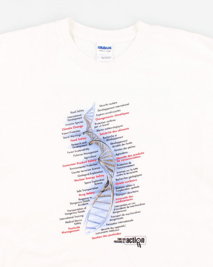 Vintage Y2K DNA T-Shirt - L