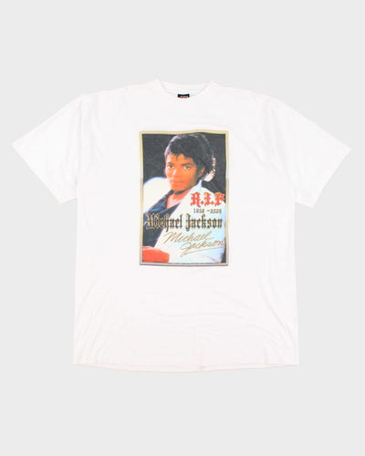 Vintage 2007 Michael Jackson Memorial T-Shirt - XXXL