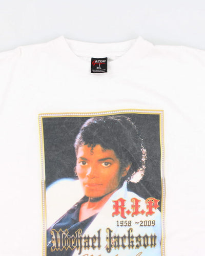 Vintage 2007 Michael Jackson Memorial T-Shirt - XXXL