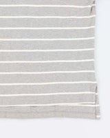 Ralph Lauren Grey Stripe Polo - L