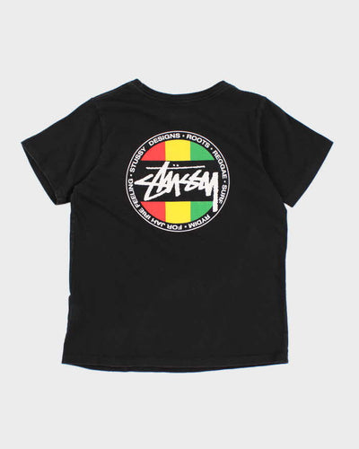 Vintage 2000's Stussy Pocket Graphic T-Shirt - XS