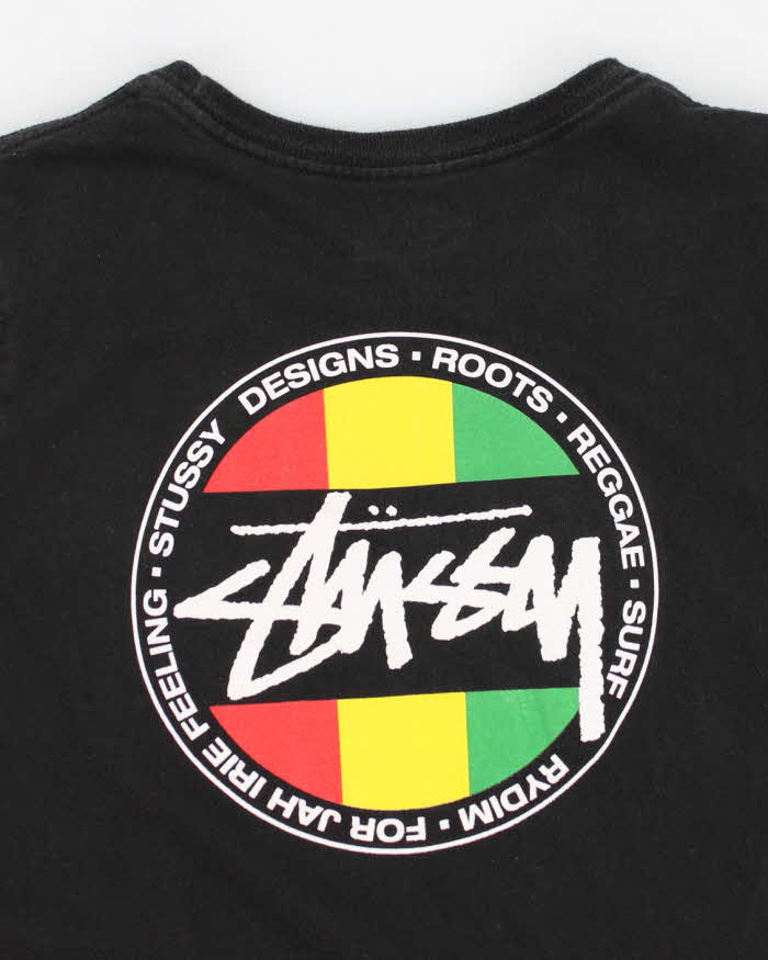 Vintage 2000's Stussy Pocket Graphic T-Shirt - XS