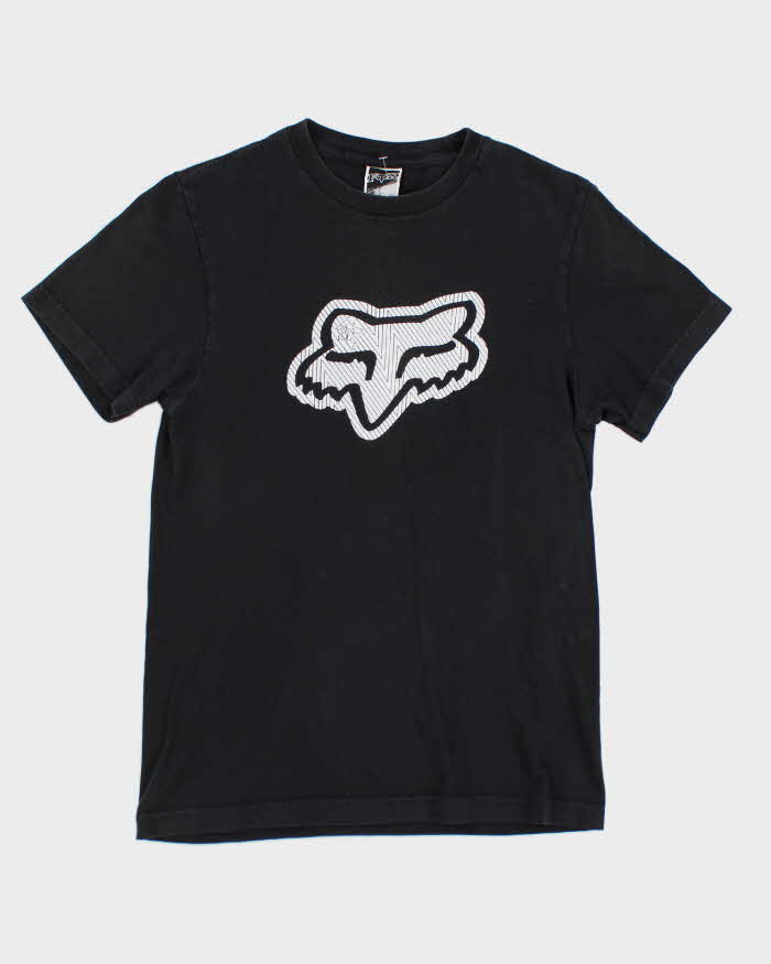 Vintage Y2K Fox Racing Logo T-Shirt - S