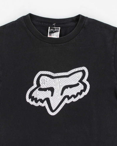 Vintage Y2K Fox Racing Logo T-Shirt - S