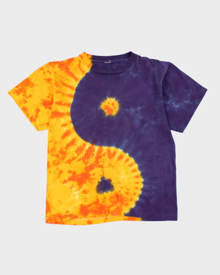 Vintage 90s Single Stitch Tie Dye T-shirt - M
