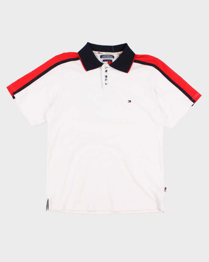 00s Tommy Hilfiger Polo Shirt - XL