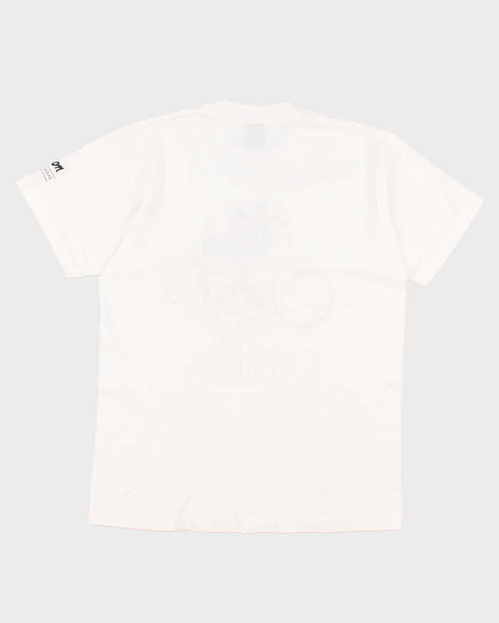 Vintage 90s Single Stitch White T-shirt - L