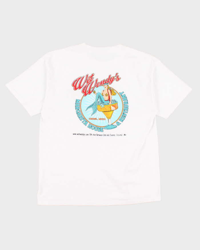 Vintage Wet Wendy's Graphic T-shirt - L