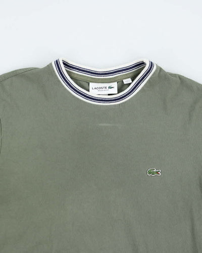 Lacoste Khaki Green T-shirt - M