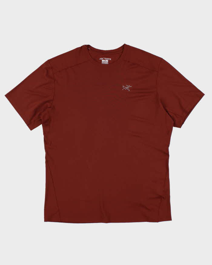 Deadstock Arc'teryx Brown Velox T-shirt - L
