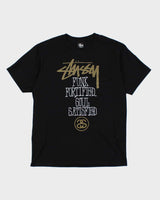 Y2k 00s Stussy Black Logo T-shirt - M