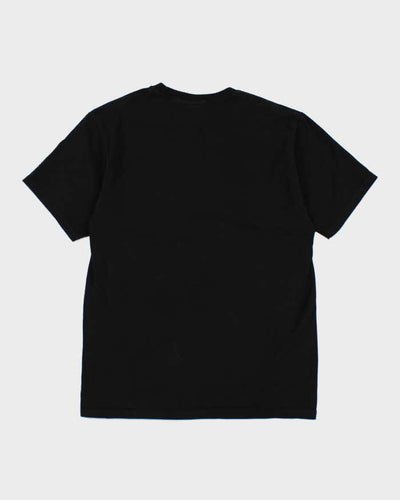 Y2k 00s Stussy Black Logo T-shirt - M