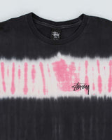 Stussy Black &amp; Pink Tie Dye T-shirt - L