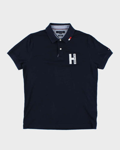 Tommy Hilfiger Navy Polo Shirt - L