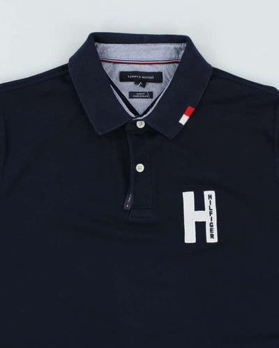 Tommy Hilfiger Navy Polo Shirt - L