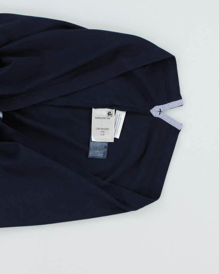 Tommy Hilfiger Navy Polo Shirt - L