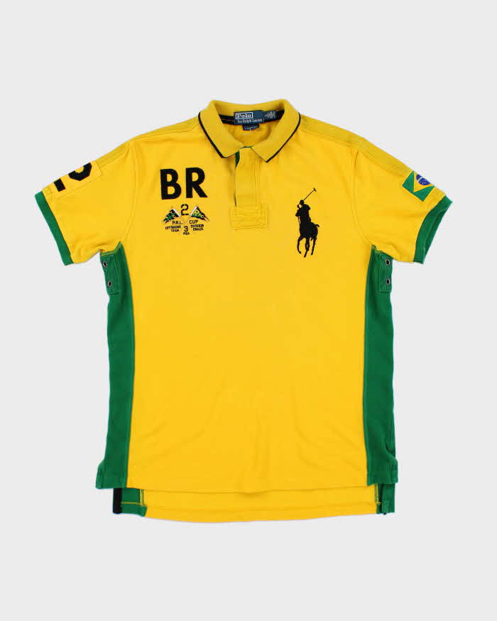 Vintage Polo By Ralph Lauren Brazil Polo Shirt - L